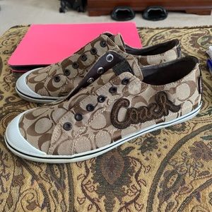 Coach slip on sneakers